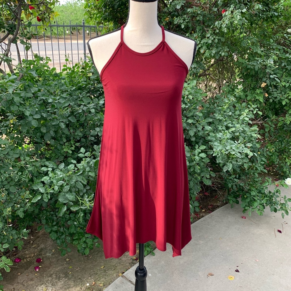Razor Back A-Line Dress